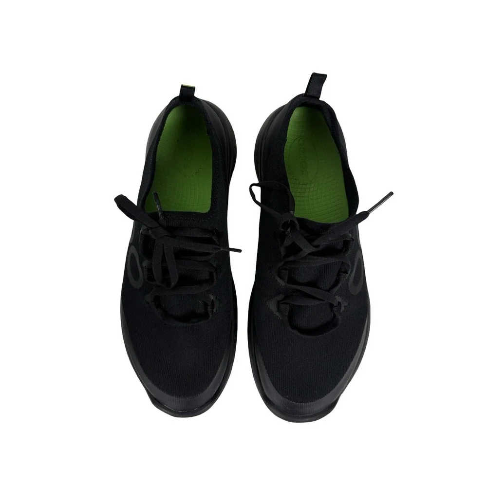 OOFOS OOmg Sport Low Womens Size 9.5 Black Recovery Slip On Shoes Athletic